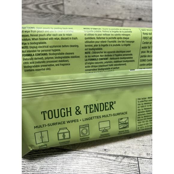 Melaleuca Cleaning Wipes Tough & Tender Rustic Touch 2-pack New Sealed Exp 2026 - Picture 10 of 15